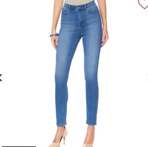 DG2 by Diane Gilman Virtual Stretch Skinny Jean blue 16W